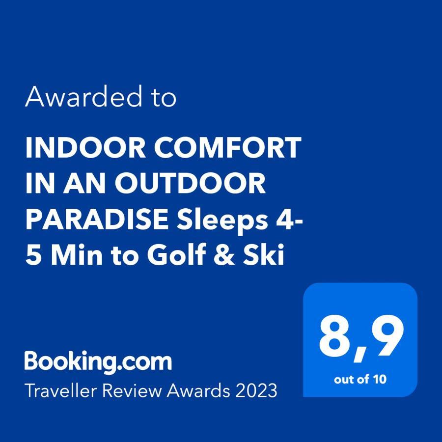 Indoor Comfort In An Outdoor Paradise Sleeps 4- 5 Min To Golf & Ski Apartment Kimberley Exterior photo